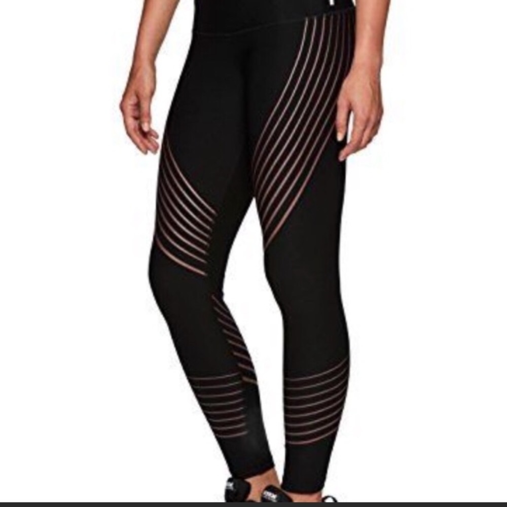 RBX Active Women Contour Stripe Athletic Leggings
